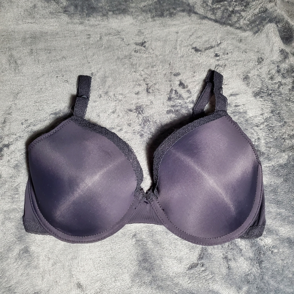 Brand New Anne Klein Black Underwire Bra Size 34D
